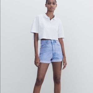 Zara Mom Fit Shorts
